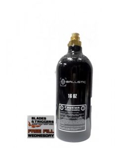 Ballistic Co2 16 Oz With Pin Valve Attached