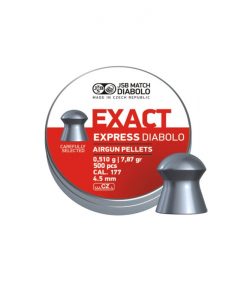 JSB Match Diabolo Exact Express 4.52mm .177 Cal 500 Pieces-JSB-546257