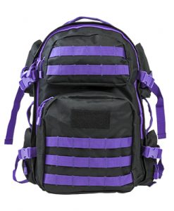 Nc Star Tactical Backpack Black Purple
