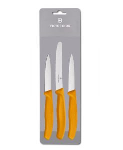 Victorinox Knives 3-Piece Paring Set - Orange V6.7119.3