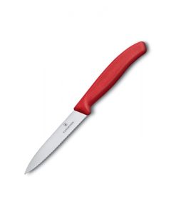 Victorinox Swiss Classic Paring Knife Serrated Red - 10cm V6.7731