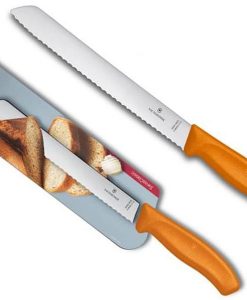 Victorinox Swiss Classic Bread Knife Orange - 21cm Knife V6.8636.21L9B