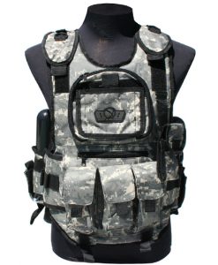 GXG PAINTBALL DELUXE TACTICAL VEST DIGI ACU