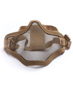ASG MESH MASK METAL LOWER HALF DESSERT TAN 17999