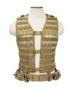 NC STAR MOLLE MODULAR VEST TAN XL-2XL