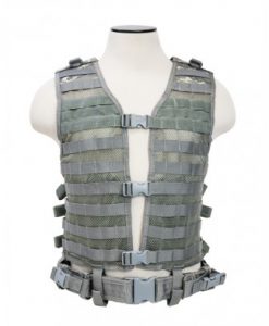 NC STAR CPVL2915D MOLLE/PALS VEST/DIGITAL CAMO ACU LARGE
