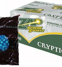 CRYPTIC 2K PAINTBALLS BLUE/LT BLUE SHELL - AQUA FILL
