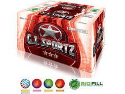 GI 3 STAR PAINTBALLS MAGMA/PINE SHELL - YELLOW FILL