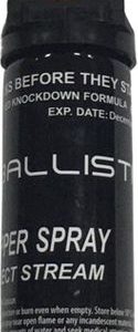 BALLISTIC 60ml DIRECT STREAM PEPPER SPRAY 40GRAM/60ML
