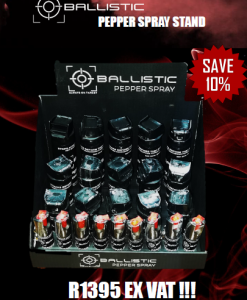 BALLISTIC PEPPER SPRAY STAND