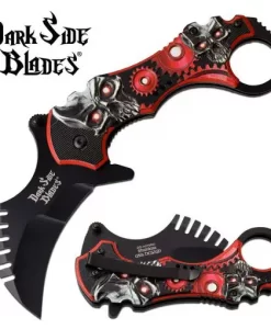 DS-A075RD DARKSIDE BLADES SPRING ASSISTED KNIFE