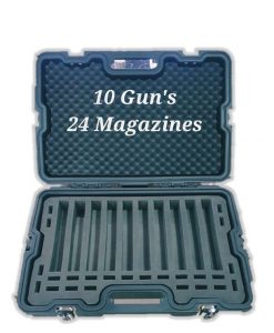 GUN CASE X-LARGE 10 GUN WITH COMBINATION LOCK