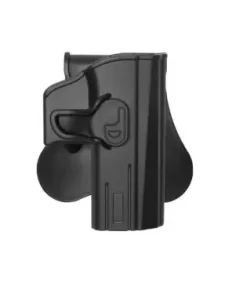 ASG 19549 HOLSTER,SHADOW 2 POLYMER BLACK