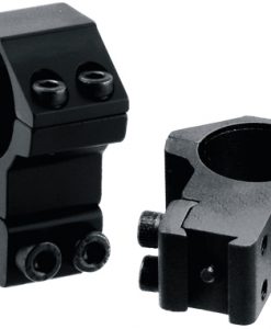 UTG SPORTING TYPE 1"/2PCS HIGH PROFILE AIRGUN RINGS W/STOP PIN