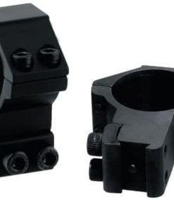 UTG SPORTING TYPE 30MM/2PCS HIGH PROFILE AIRGUN RINGS W/STOP PIN