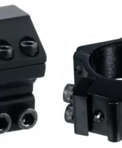 UTG SPORTING TYPE 30MM/2PCS MED PROFILE AIRGUN RINGS W/STOP PIN