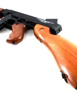 43900 THOMPSON M1A1 AEG METAL GEARS/GEARBOX METAL BODY BLACK