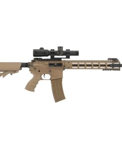 TIPPMANN RECON AEG CARBINE 14.5 IN BARREL M-LOK SHROUD TAN