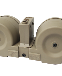 MC-202 ICS ELECTRICAL DOUBLE DRUM MAGAZINE - TAN