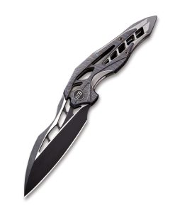 WE 906G combo FLAMED/GRAY TI HANDLE BLK STONEWASH BOHLER M390 BLADE SATIN,FREE MYSTERY CIVIVI MODEL