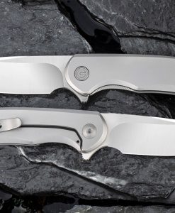 CIVIVI C2110A GRAY STEEL HANDLE SATIN FINISH NITRO-V BLADE
