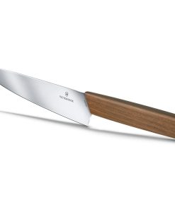 VICTORINOX V6.9010.22G SWISS MODERN CARVING KNIFE WALNUT WOOD
