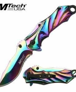 MT-A1043RB MTECH USA SPRING ASSISTED KNIFE