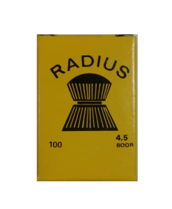 RADIUS 4.5MM PELLETS 100 PACK
