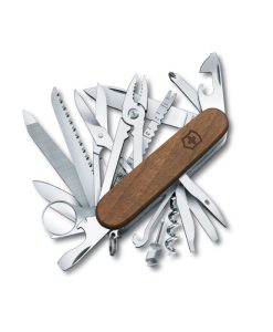 VICTORINOX V1.6791.63 SWISS CHAMP WALNUT WOOD 91MM