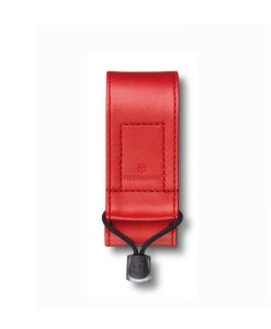 VICTORINOX V4.0480.1 SYNTHETIC RED LEATHER BELT PO