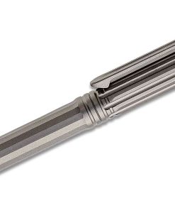 WE TP-07A PLAIN TITANIUM PEN WITH SPINNER BEARING ON TOP