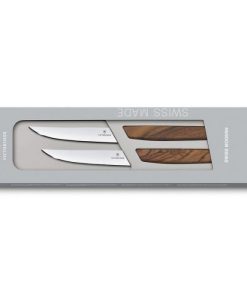 VICTORINOX V6.9000.12G SWISS MODERN 2 PIECE PLAIN STEAK KNIFE S