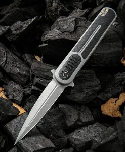 2002B WE ANGST GRAY G10 HANDLE