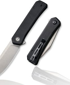 C20077B-1 CIVIVI RELIC BLACK G10 HANDLE