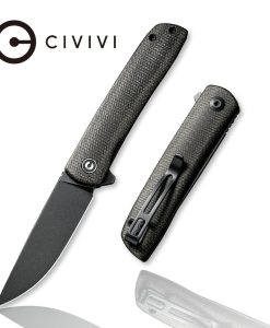 C20009B-6 CIVIVI BO DARK GREEN MICARTA HANDLE