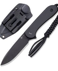 C2105A CIVIVI FIXED BLADE ELEMENTUM BLACK G10