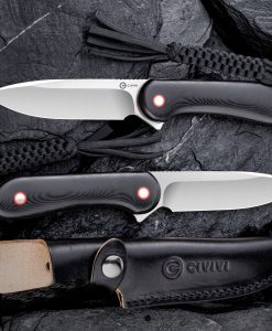 C2104A CIVIVI FIXED BLADE ELEMENTUM BLACK