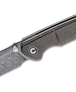 C2107DS-3 CIVIVI IMPERIUM DARK GREEN MICARTA FLAT HANDLE