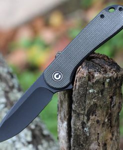 C907Z CIVIVI ELEMENTUM DARK GREEN MICARTA HANDLE