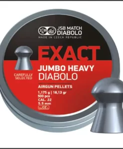 JSB-546287-500 JSB PEL DIAB EXAC JUMB HVY .22 5.52 500PK