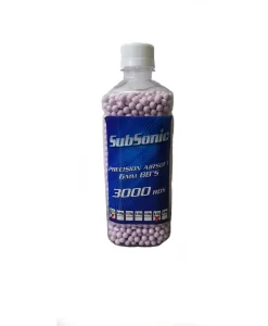 SUBSONIC 6MM BIO BB 0.28G 3000CT/BOTTLE-LIGHT PURPLE 66007