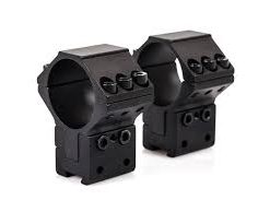 30MM 40MOA ADJUSTABLE PICATINNY RINGS