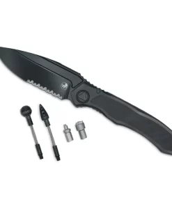 ANAZX S/E DLC TITANIUM HANDLE DLC P/S DLC TITANIUM PIVOT COLLAR CF INLAY 190C-2DLCTCFITI