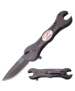 BUSTED KNUCKLE GARAGE - SPRING ASSISTED KNIFE - BKG-A004BK