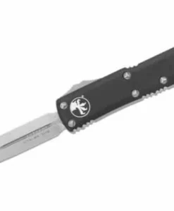 Microtech 232-10 UTX-85 AUTO OTF Knife Stonewashed Double Edge Blade