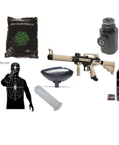 TIPPMANN CRONUS TACTICAL TAN PAINTBALL GUN COMBO