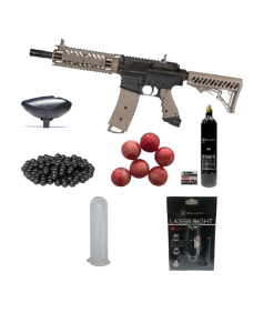 TIPPMANN TMC PAINTBALL MARKER COMBO-TAN