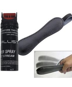 Ballistic direct stream pepper spray 40ml/30gram with 9inch slapper combo