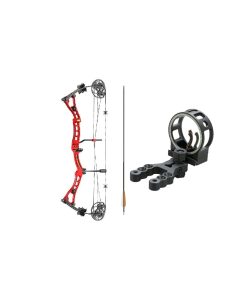 Ek Archery Axis 30-70LB - Red	 - Red compound bow combo