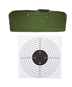 BALLISTIC GUN CASE 130CM GREEN - BGC130-G WITH CARD TARGETS COMBO